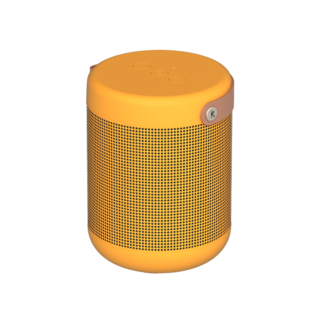 Enceinte Bluetooth Kreafunk APLAY – Bois Marron, Son Portable Et Design Scandinave